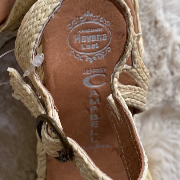 Jeffrey Campbell Cream Platform Sandals - Picture 7 of 14